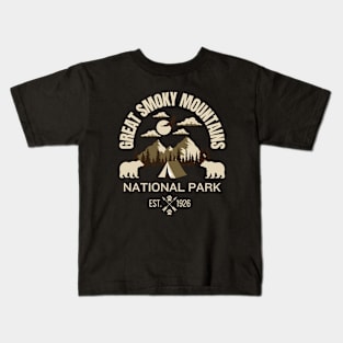 Great Smoky Mountains Kids T-Shirt